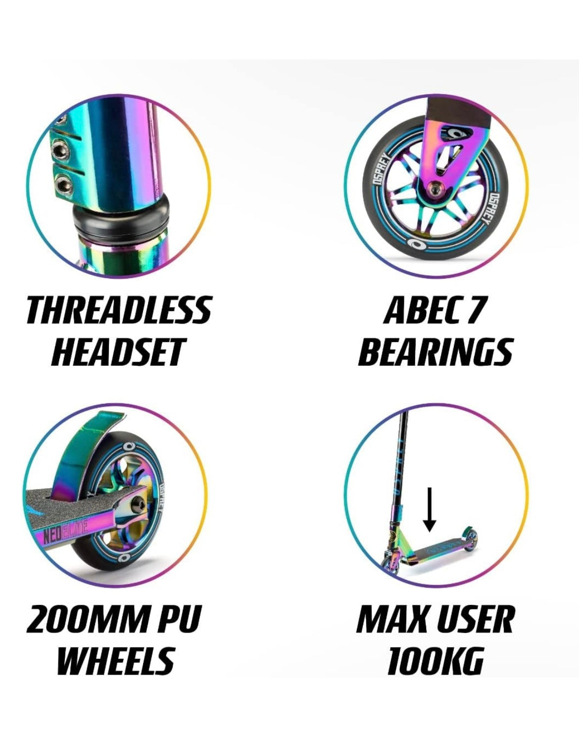 Osprey, Neo Elite- Stunt Scooter
