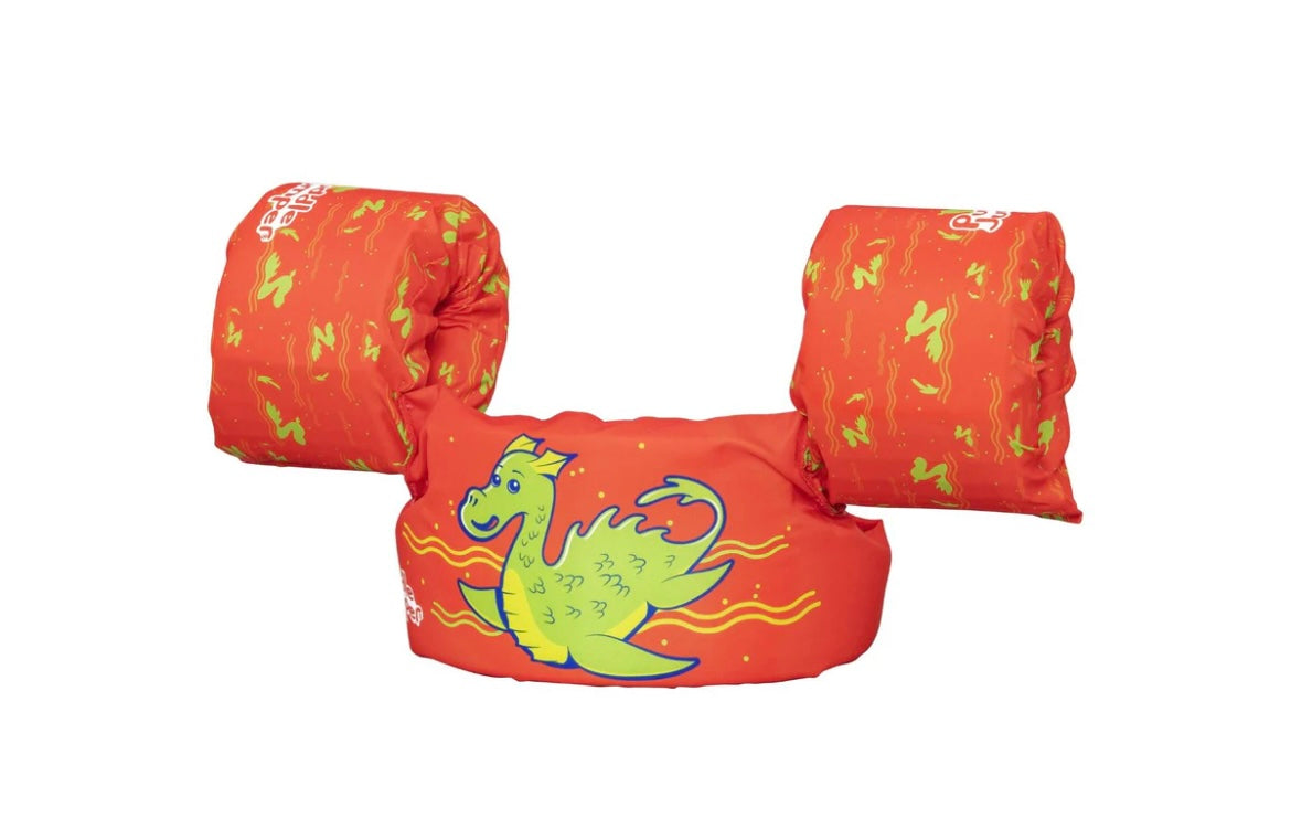 Kids Inflatable Swim Vest W/ ArmBands