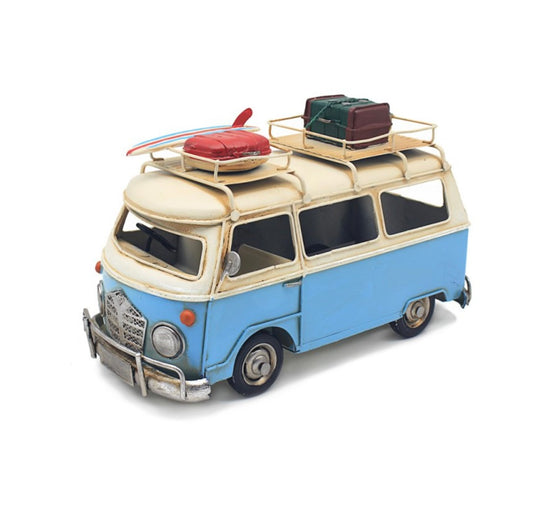 Vintage Transport- Metal Campervan